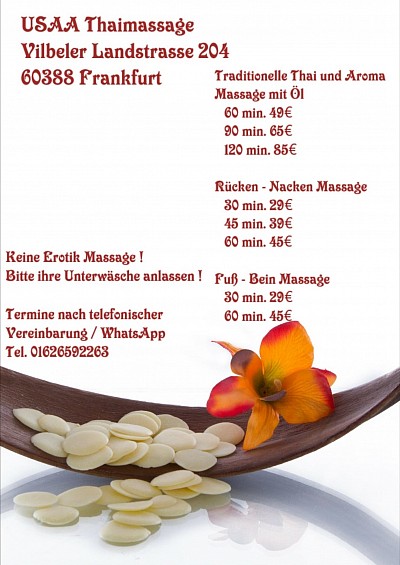 Usaa Thaimassage Preis